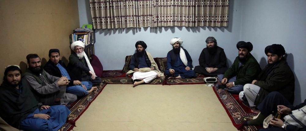 Inhaftierte Taliban im Pul-e-Charkhi Gefängnis in Kabul, Afghanistan.