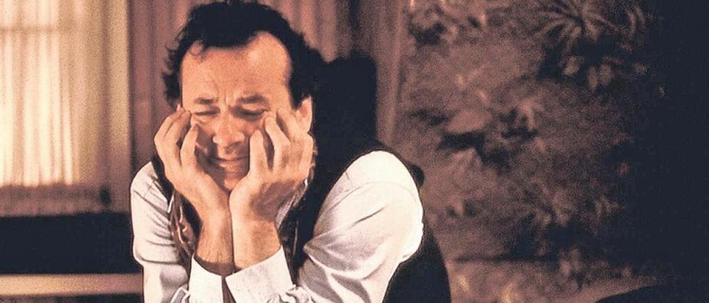Produktives Nichtstun: Bill Murray sucht in „Und täglich grüßt das Murmeltier“ noch nach Inspiration.
