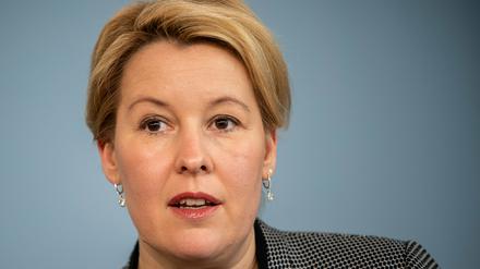 Familienministerin Franziska Giffey (SPD)
