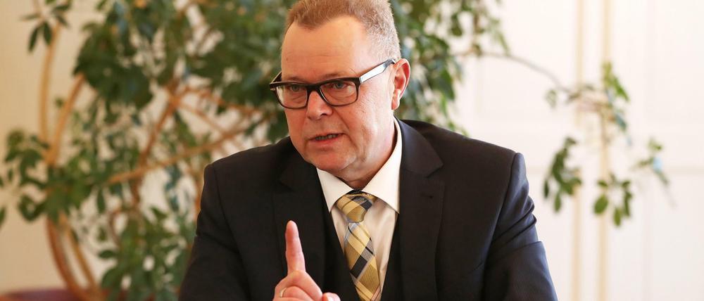 Michael Stübgen ist Innenminister des Landes Brandenburg.