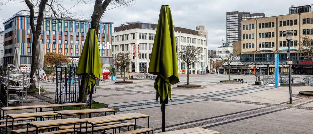 Restaurants bleiben geschlossen, viele Innenstädte sind derzeit wie ausgestorben.