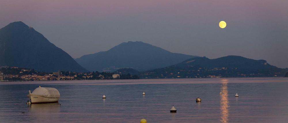 Einer der Schauplätze von Stendhals Roman "Die Kartause von Parma": Lago Maggiore, Italien.