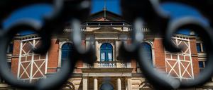 Auch die Tore des Richard-Wagner-Festspielhauses in Bayreuth öffnen sich dieses Jahr nicht.