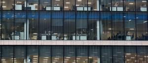 Leere Büroflächen