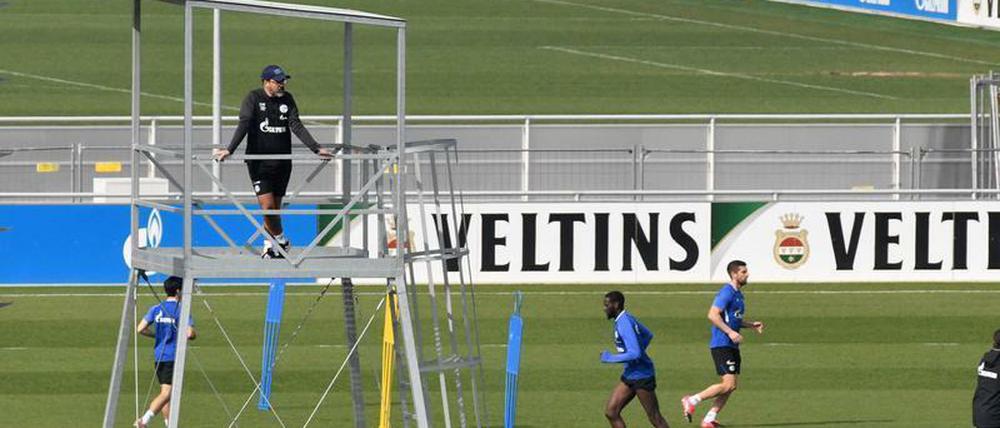 Fußball-Training in Zeiten des Coronavirus.