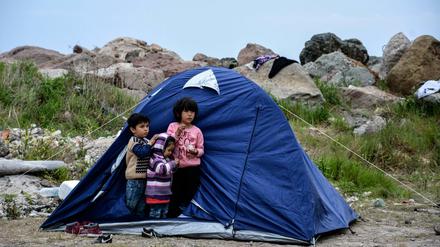 Sollte das Coronavirus in den griechischen Flüchtlingslagern ausbrechen, droht dort ein Massensterben. Auch viele Kinder leben dort.