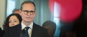 Berlins Regierender Bürgermeister Michael Müller wendet sich in einem Brief an die Bürger.