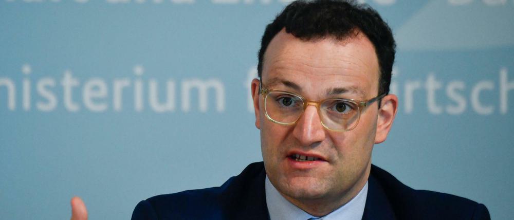 Jens Spahn (CDU) äußerte sich bei einer Pressekonferenz zur aktuellen Coronavirus-Situation.