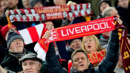 Die Fans des FC Liverpool verschaffen sich Gehör.
