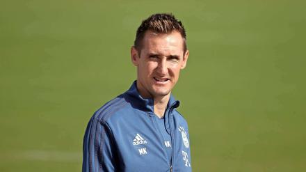Salto vorwärts. Miroslav Klose steht bei den Bayern vor einer Beförderung.