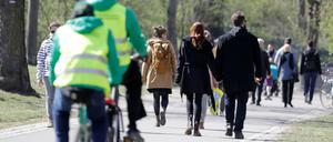 Am Wochenende wird der Sicherheitsabstand für viele in Berlin kaum einzuhalten sein.
