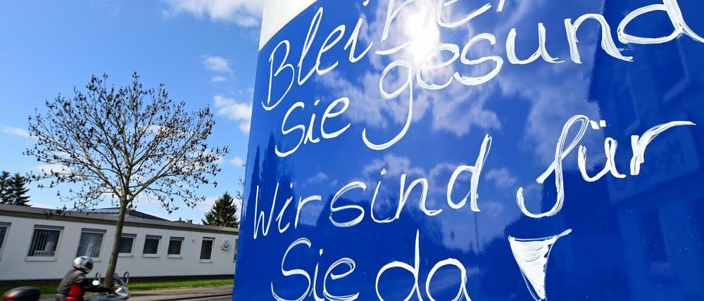 Corona prägt das Straßenbild.