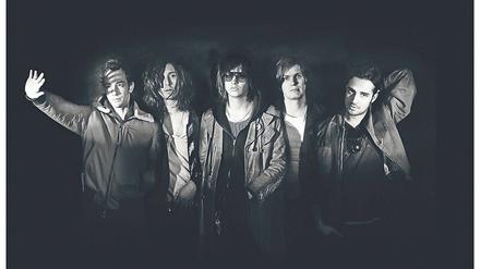 The Strokes mit Sänger Julian Casablancas (Mitte) machen seit Ende der Neunziger Musik. 