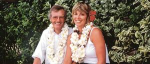 Gruß von gestern. „Lonely Planet“-Gründer Tony und Maureen Wheeler. 