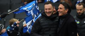 Zurück zum Prinzip "Ehrlicher Arbeiter". Bruno Labbadia wird Nach-Nach-Nach-Nachfolger von Pal Dardai (l.).