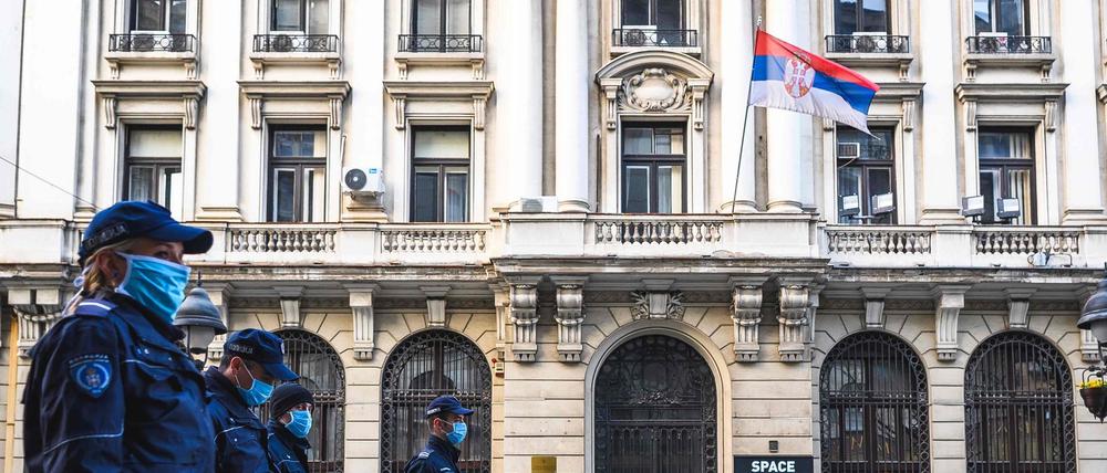 In Belgrad gelten strengste Ausgangsbeschränkungen. Personen über 65 Jahren dürfen das Haus gar nicht mehr verlassen.