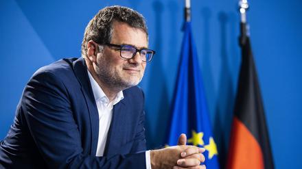  Wolfgang Schmidt, Staatssekretaer im BMF, aufgenommen im Rahmen eines virtuellen Treffens der G7-Finanzminister in Berlin.