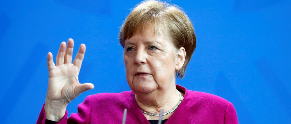Bundeskanzlerin Angela Merkel (CDU) 