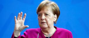 Bundeskanzlerin Angela Merkel (CDU) 