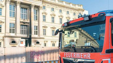 Baustelle. Die Eröffnung des Humboldt-Forums im September ist wegen der Coronakrise fraglich.