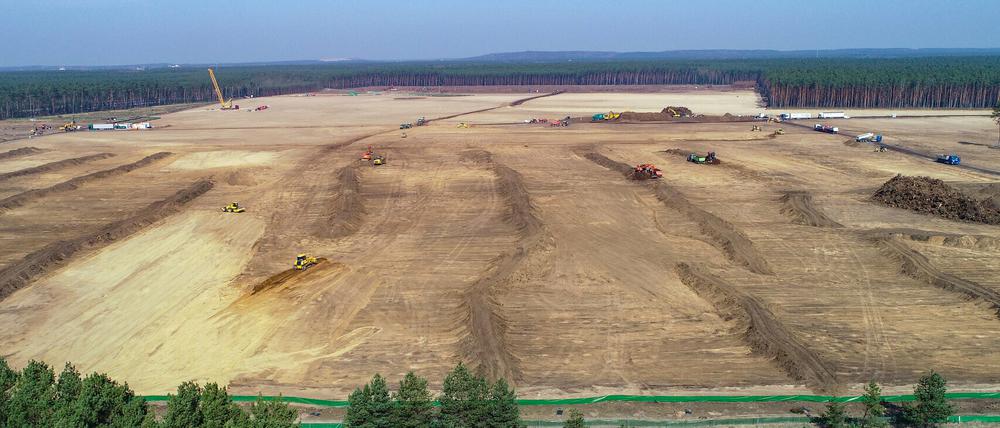 Tesla wird einen neuen Antrag für die Genehmigung der geplanten Fabrik in Grünheide stellen.