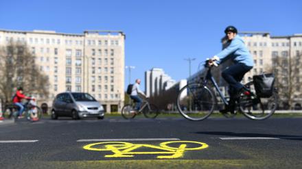 Flächenverteilung. Mehr Platz für Radfahrer und Trams fordert Gastautor Matthias Dittmer (Grüne).