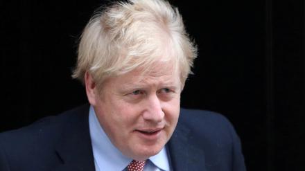 Der britische Premier Boris Johnson -aufgenommen am 25. März.