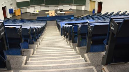 Leerer Hörsaal.