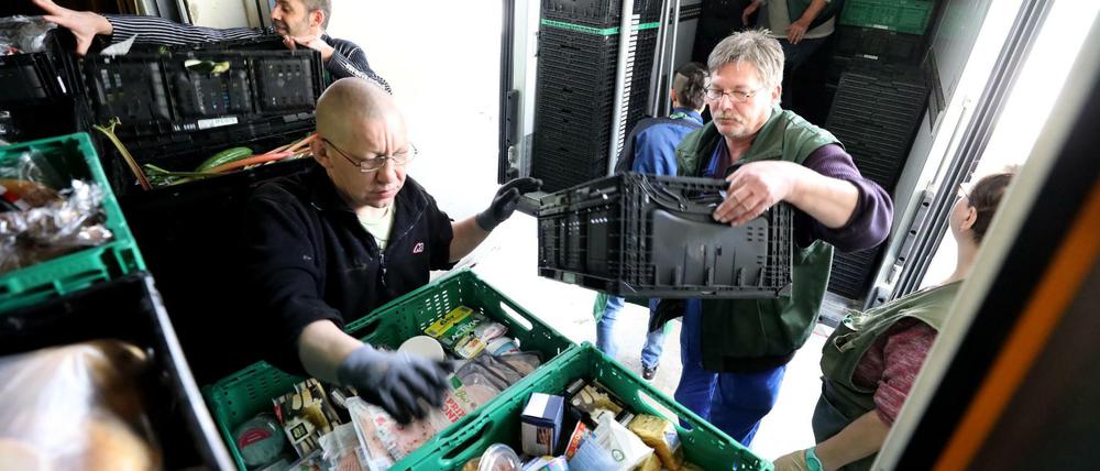 Auch die Tafeln in Deutschland erhalten Soforthilfe.