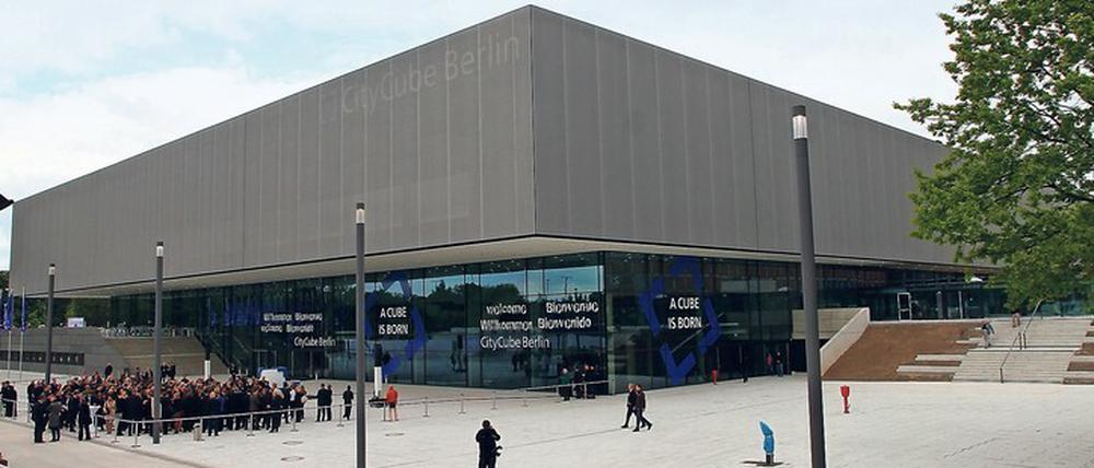 Große Messehalle. Wird im CityCube künftig Landespolitik gemacht?