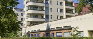 Die UNESCO-Welterbe-Siedlung Wohnstadt Carl Legien in Berlin-Pankow.