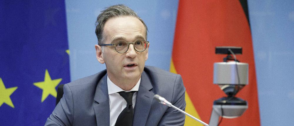 Außenminister Heiko Maas (SPD) umreißt die deutschen Pläne für die EU.