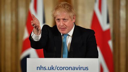 Boris Johnson ist auf dem Weg der Besserung.
