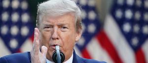 Der Präsident der USA Donald Trump.