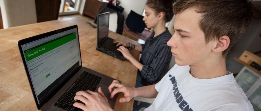 Digitale Lernplattformen sind ein zentraler Bestandteil des Homeschoolings in der Coronakrise.
