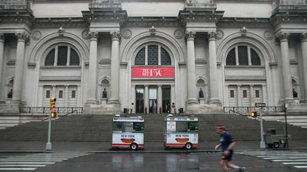Geschlossene Türen am 150. Geburtstag: Das Metropolitan Museum in New York.