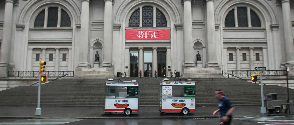 Geschlossene Türen am 150. Geburtstag: Das Metropolitan Museum in New York.