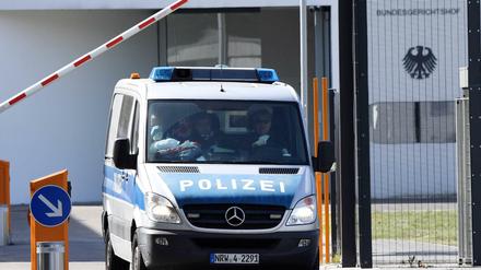 Terrorverdächtige Tadschiken werden dem Haftrichter beim Bundesgerichtshof vorgeführt