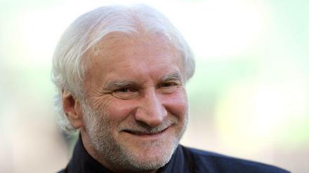 Rudi Völler hat eigentlich immer gute Laune, aber wehe, wenn nicht...