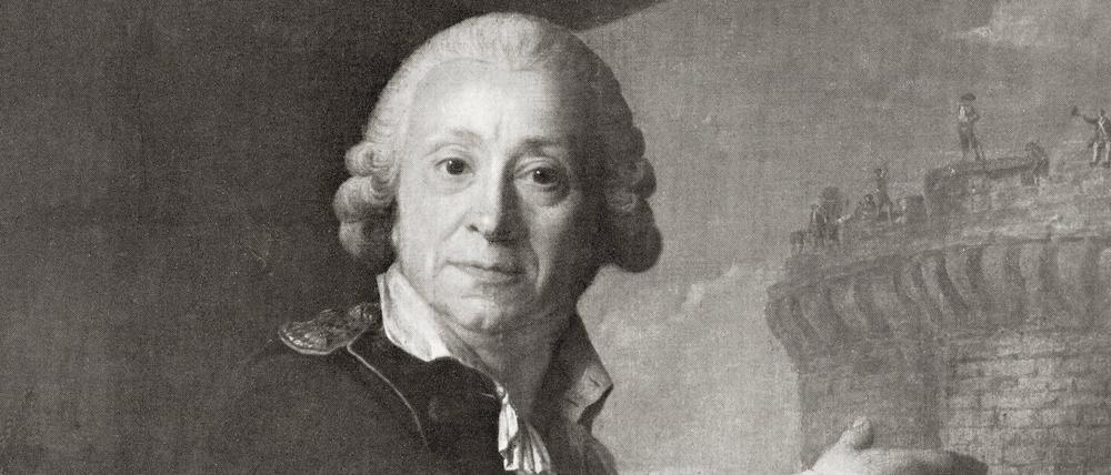 Porträt von Henri Masers de Latude.