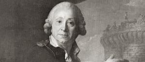 Porträt von Henri Masers de Latude.