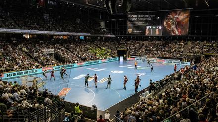 Volle Hütte ist nicht mehr: Die Füchse Berlin werden in dieser Saison nicht mehr vor Publikum in der Max-Schmeling-Halle spielen.