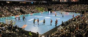 Volle Hütte ist nicht mehr: Die Füchse Berlin werden in dieser Saison nicht mehr vor Publikum in der Max-Schmeling-Halle spielen.