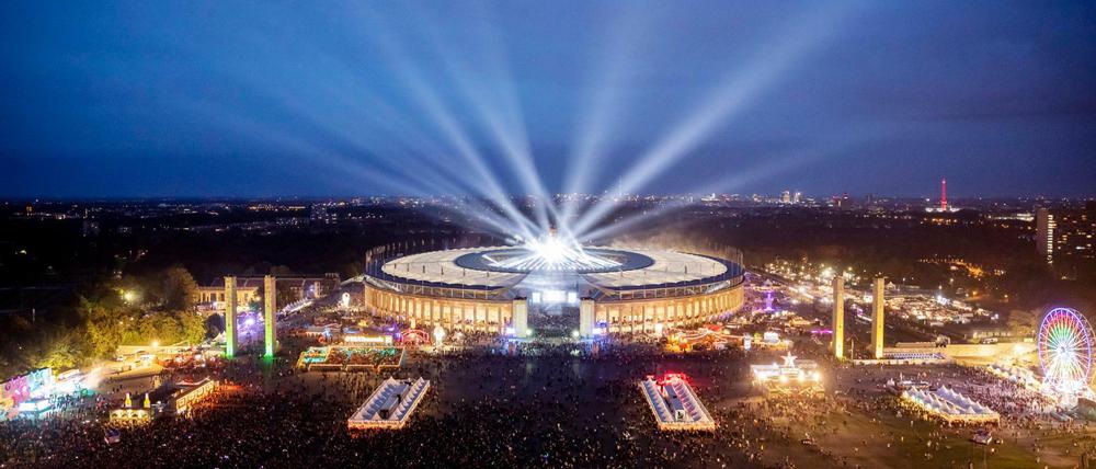 Findet das Festival Lollapalooza im September in und um das Olympiastadion statt? Innensenator Geisel ist „sehr, sehr skeptisch“.