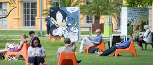 Im Schlossgarten. Hier hätte der Internationale Comic-Salon Erlangen auch in diesem Jahr wieder stattfinden sollen.