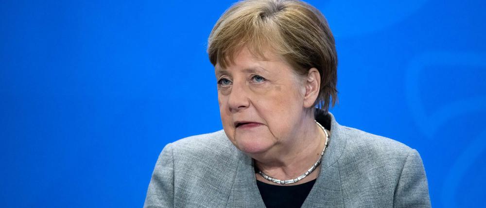 Eher um Vertrauen werbend, erklärend, verständnisvoll - das war bisher der Ton der Kanzlerin.