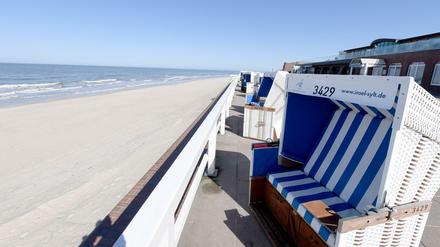 Noch ist nichts los auf Sylt, Aber das soll sich ab Mai ändern, so wünscht es sich zumindest die Tourismusindustrie.