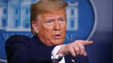 Der US-Präsident Donald Trump.