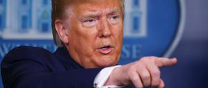 Der US-Präsident Donald Trump.