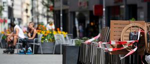 Viele Restaurants und Geschäfte können ihre Miete wegen der staatlich verordneten Schließung derzeit nicht mehr zahlen. 